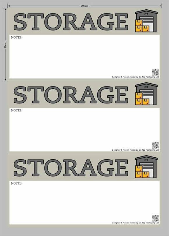 Storage - Moving Day Sticker Set – Pack of 22 Stickers - Image 3