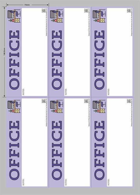Office - Moving Day Sticker Set – Pack of 22 Stickers - Image 4